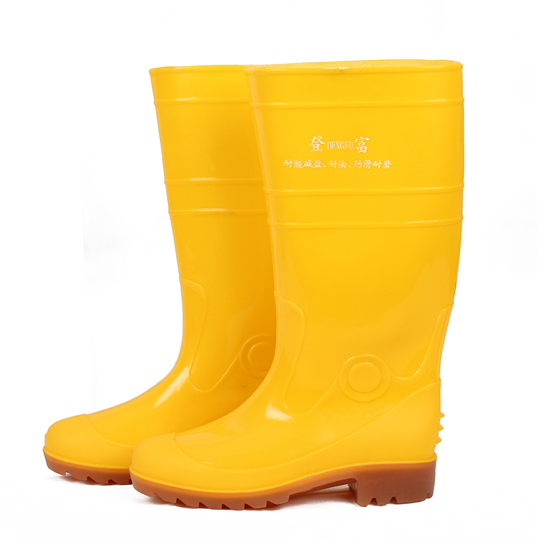 登富608雨鞋黃色